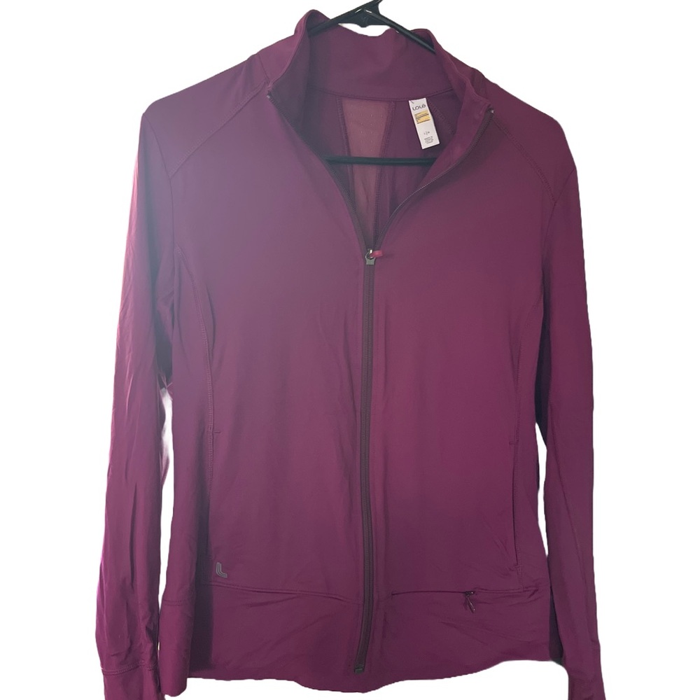 Purple Full-Zip Jacket